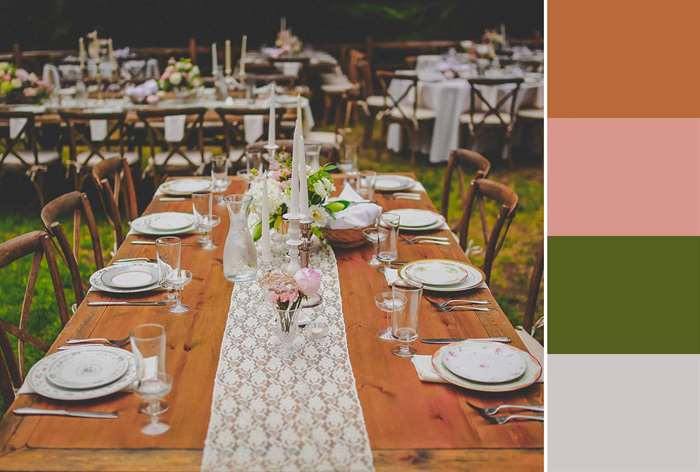 rustic outdoor wedding