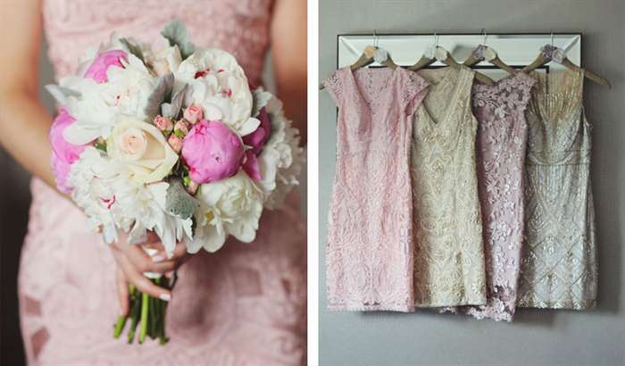 blush pink bridemaid dresses