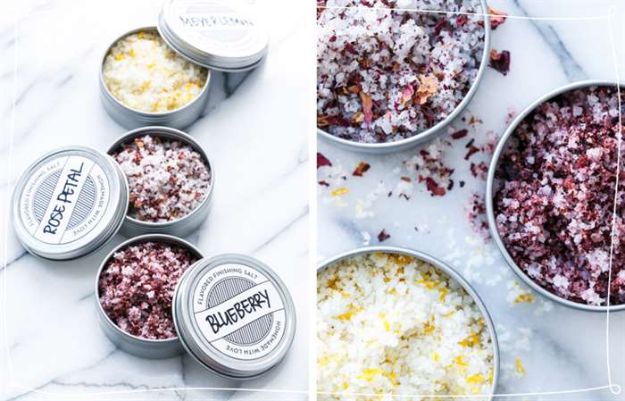 Flavored Finishing Salts christmas gift