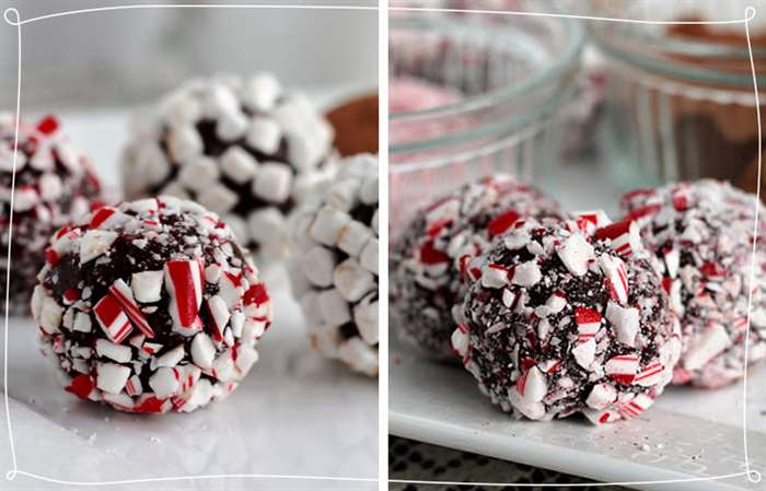 Hot Chocolate Truffles christmas gift