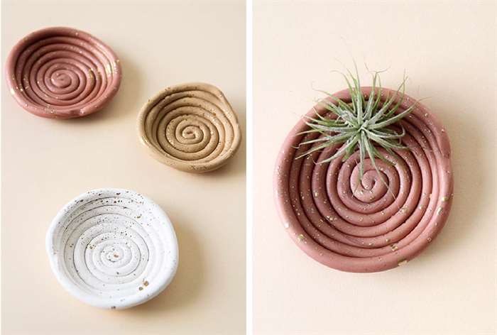 guest room ideas clay ring dish simplicity