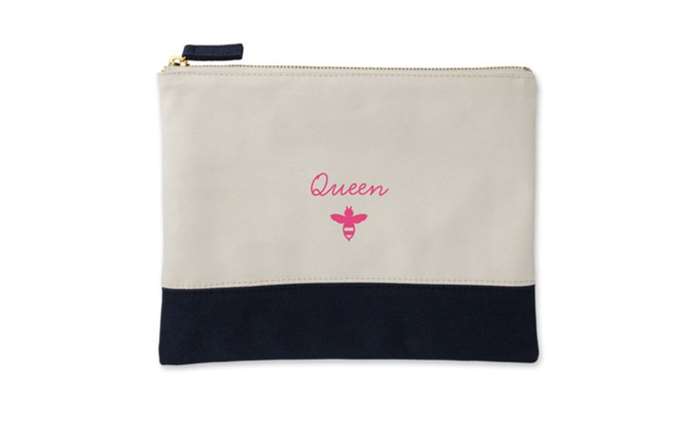 mother bride gift canvas pouch