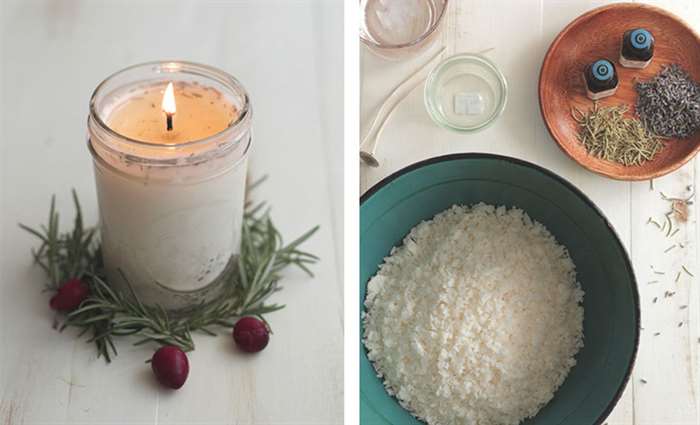 mother bride gift calming soy candles