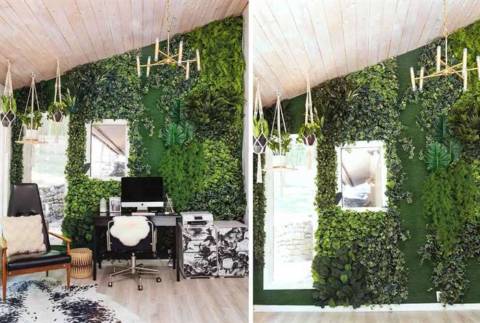 indoor plant decor plant wall