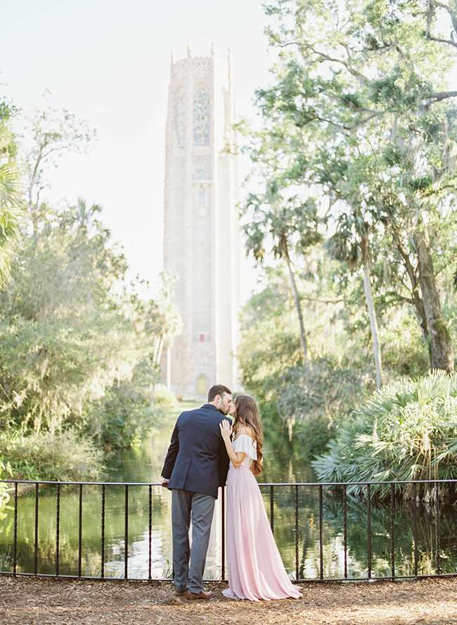 Garden Engagement Photos