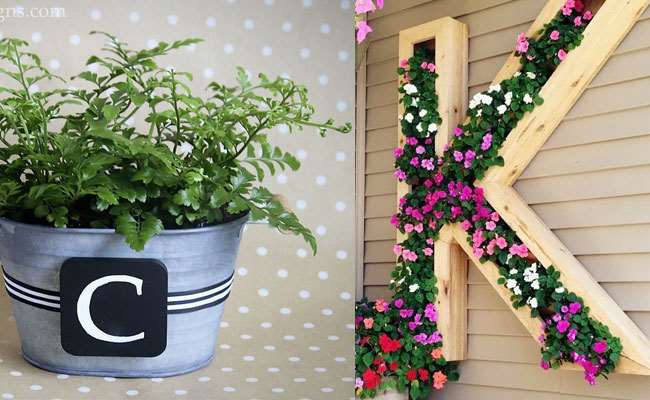 Monogram Planter