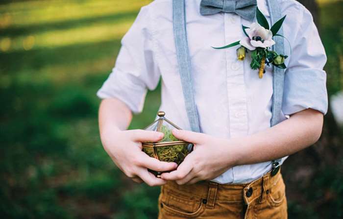 Hộp đựng nhẫn Moss Terranium