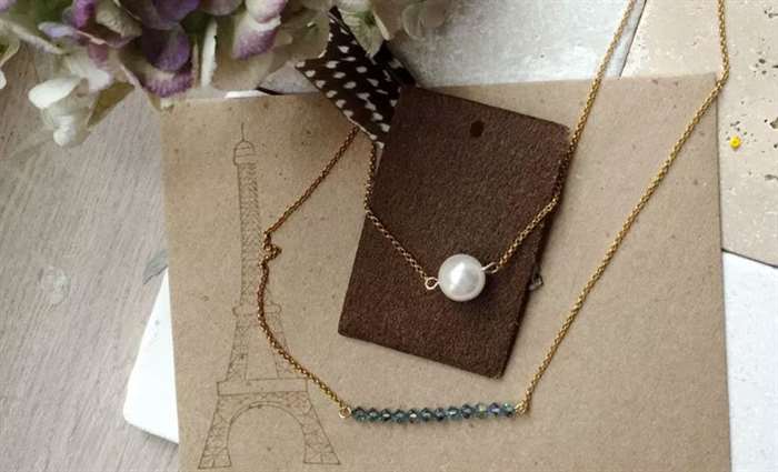 mother of the groom gift ideas simple necklace