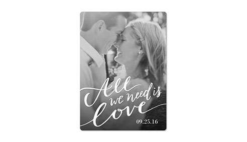 All We Need Is Love Magnet trên Shutterfly.com