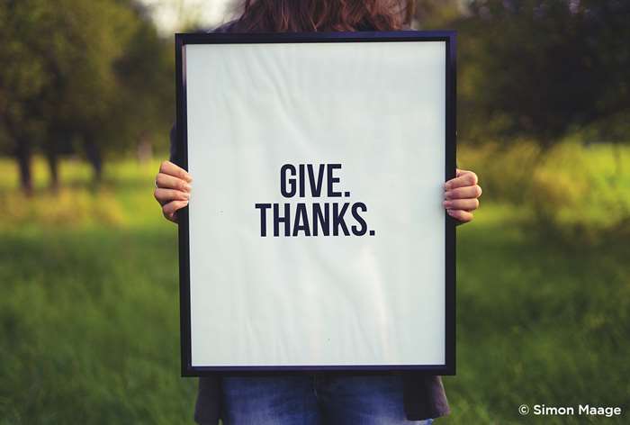 Dấu hiệu cho biết cảm ơn