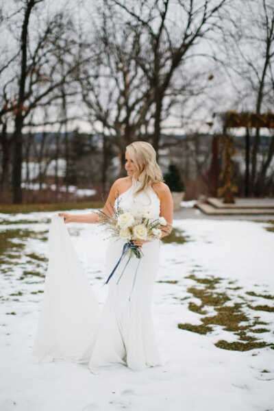 1640180596 330 Boho Winter Wedding Inspiration in a Igloo