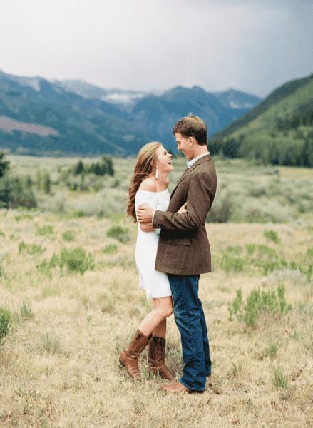 Mountaintop Engagement Photos 