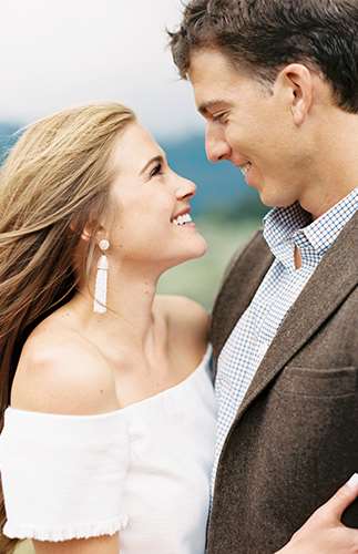 Mountaintop Engagement Photos 