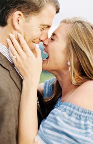 Mountaintop Engagement Photos 