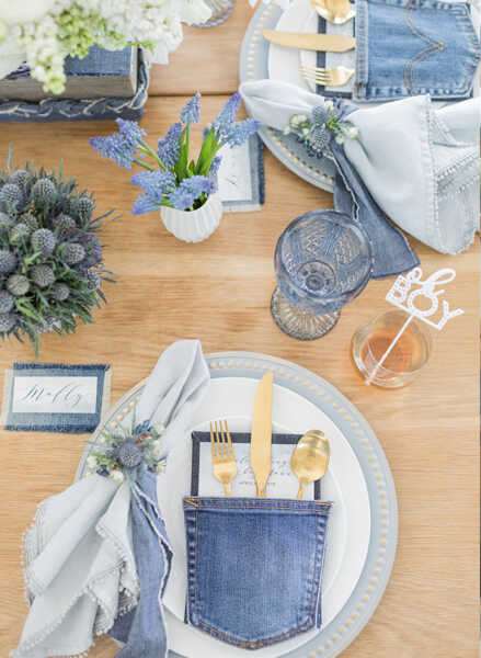 Blue Jean Baby Shower for Ali Fedotowsky