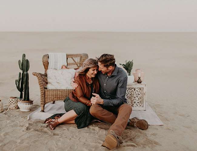 1640606684 11 Sunrise Sand Dune Engagement Photos