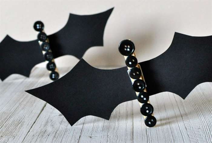 Clothespin Bat Craft