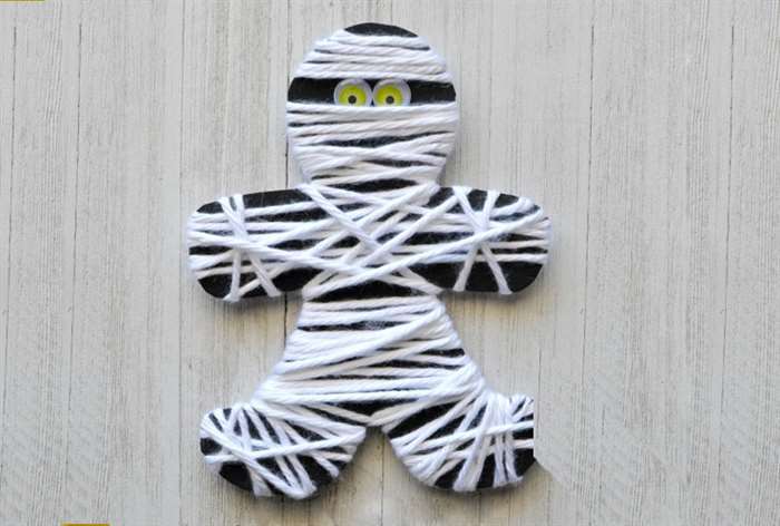 Yarn Wrapped Mummy