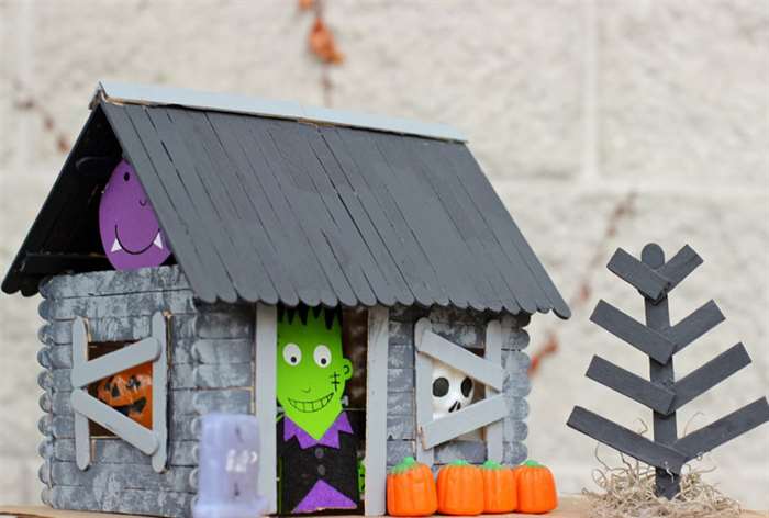 Popsicle Haunted House