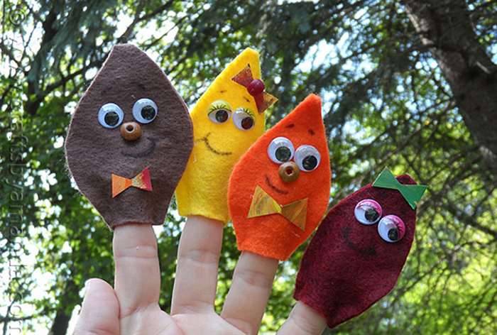 Fall Finger Friends