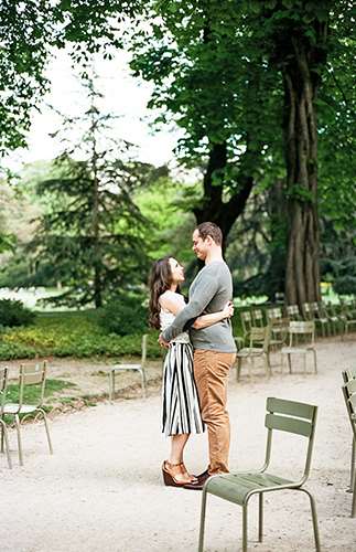 Những bức ảnh đính hôn của người Paris trong Vườn Luxembourg - Lấy cảm hứng từ điều này