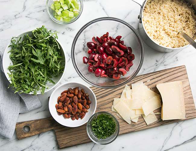 Cherry Quinoa Salad Recipe - Lấy cảm hứng từ món này