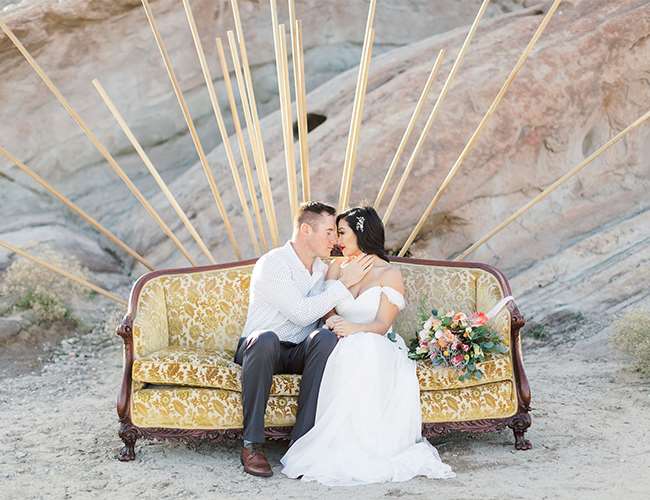 Sa mạc Elopement, Màu sắc đám cưới sa mạc