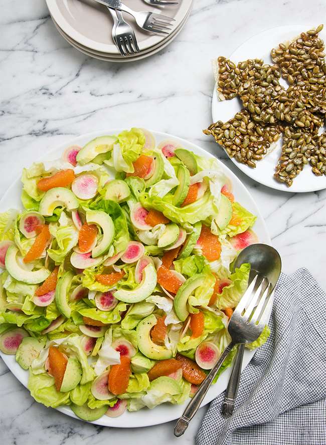 Salad & Pumpkin Brittle Ngày Thánh Patrick - Lấy cảm hứng từ món này