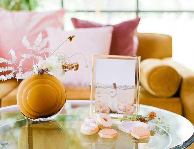 Rose Themed Baby Shower, vòi hoa sen trẻ em hiện đại