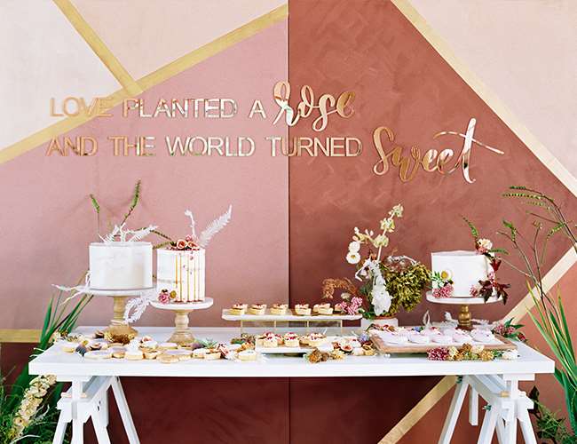 Rose Themed Baby Shower, vòi hoa sen trẻ em hiện đại