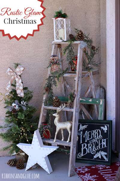 Winter Decorating Idea by http://mountainmodernlife.com/rustic-woodland-inspired-christmas/ - Shutterfly.com