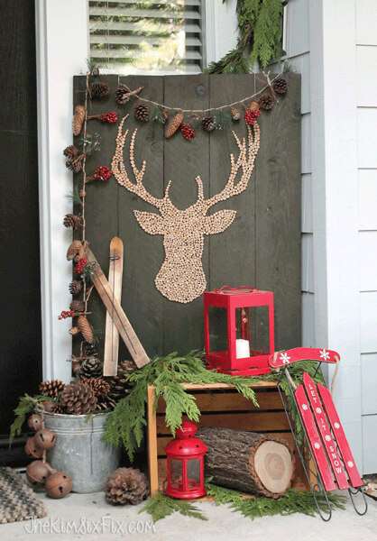 Winter Decorating Idea by http://www.thecraftedsparrow.com/2014/11/snowflake-wall-hanging.html - Shutterfly.com