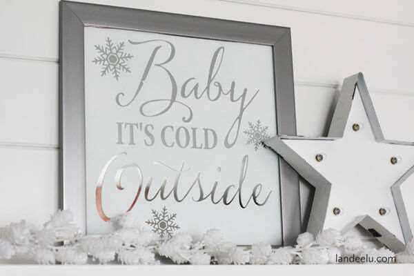 Winter Decorating Idea by - Shutterfly.com