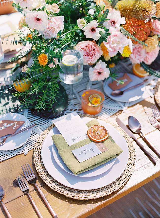 Boho Fiesta Dinner Party Inspiration - Lấy cảm hứng từ điều này