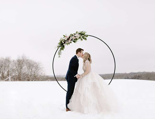 Đám cưới mùa đông đầy tuyết, ý tưởng đám cưới mùa đông độc đáo
