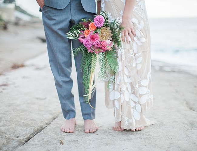 Fuschia Beach Engagement - Lấy cảm hứng từ điều này