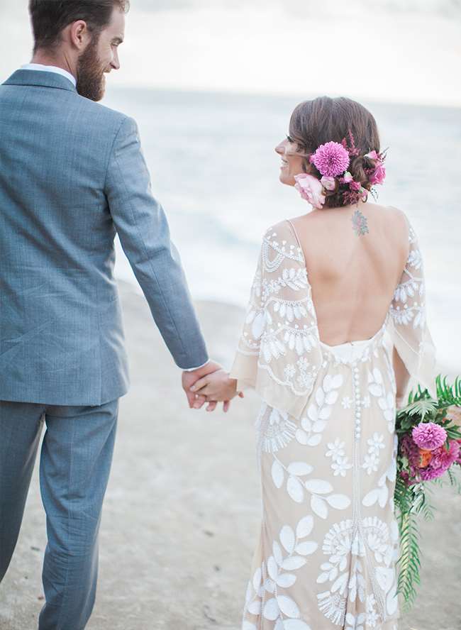 Fuschia Beach Engagement - Lấy cảm hứng từ điều này