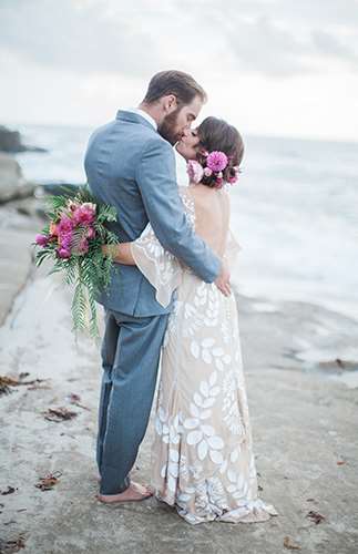 Fuschia Beach Engagement - Lấy cảm hứng từ điều này