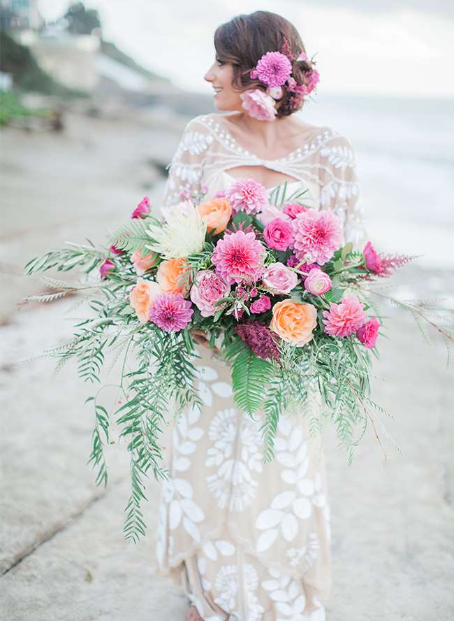 Fuschia Beach Engagement - Lấy cảm hứng từ điều này