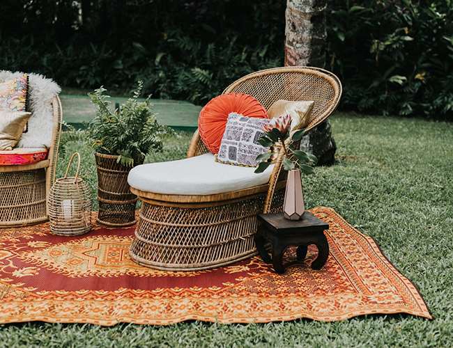 Đám cưới ở thung lũng Waimea, đám cưới boho