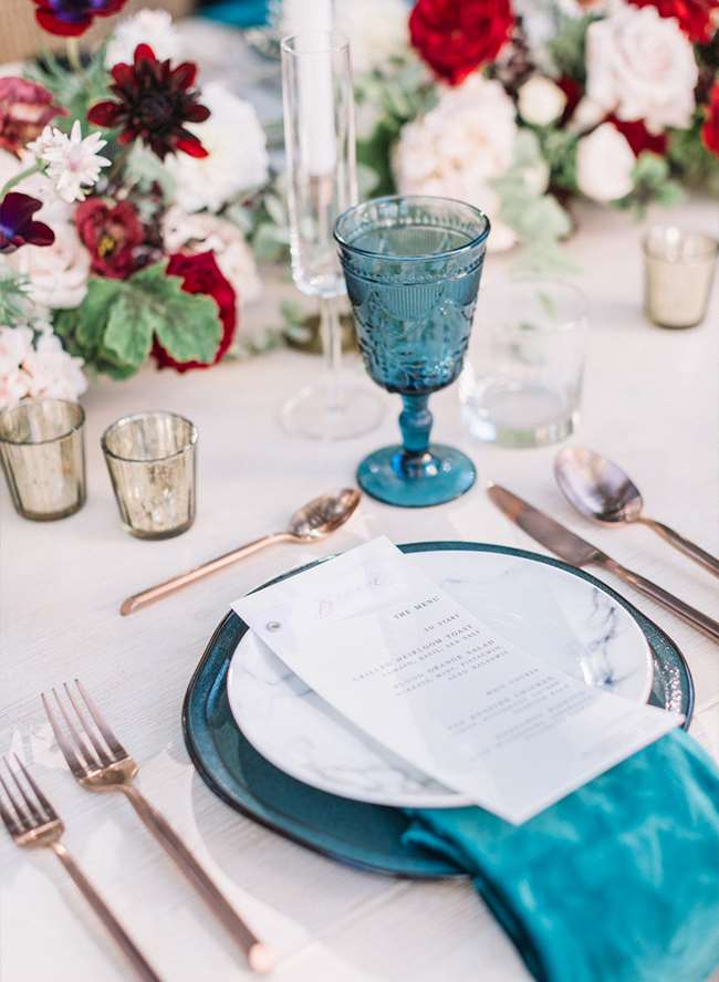 Jewel Tone Wedding, màu sắc đám cưới tông màu ngọc