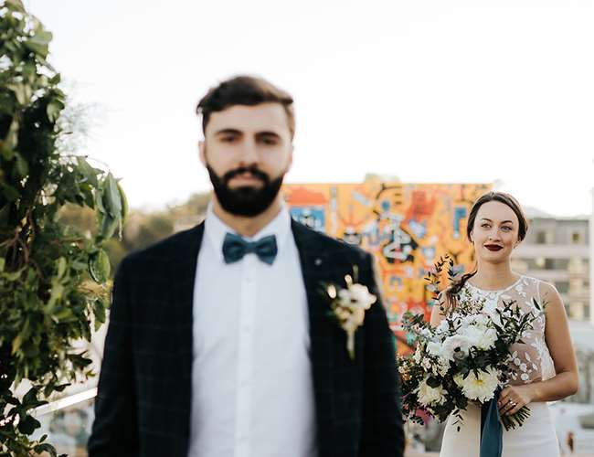 Rooftop Elopement ở Lisbon