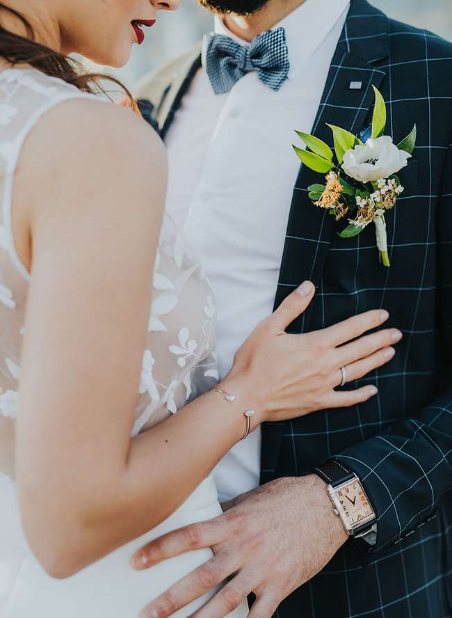 Rooftop Elopement ở Lisbon