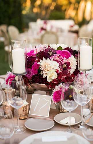 Jewel Tone Wedding Florals - Lấy cảm hứng từ điều này