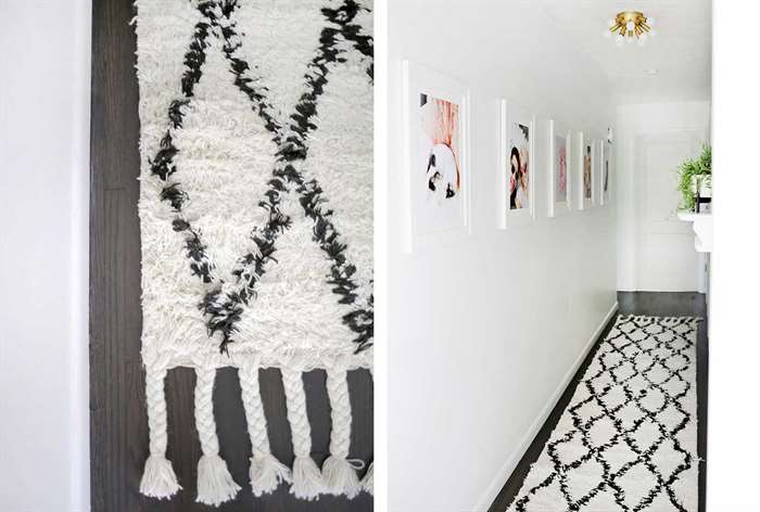 một tấm thảm vui nhộn trải dọc hành lang