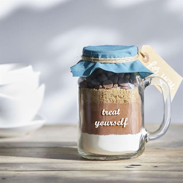 brownie mix mason jar from shutterfly