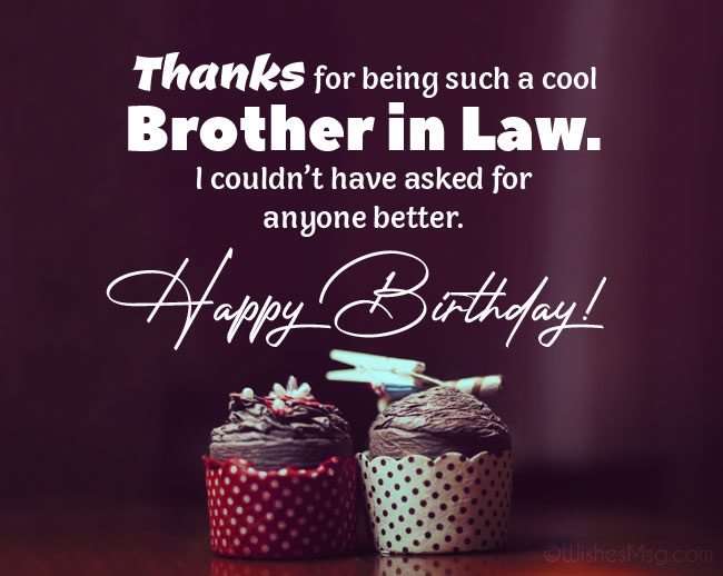 Happy Birthday Wishes for Brother in Law