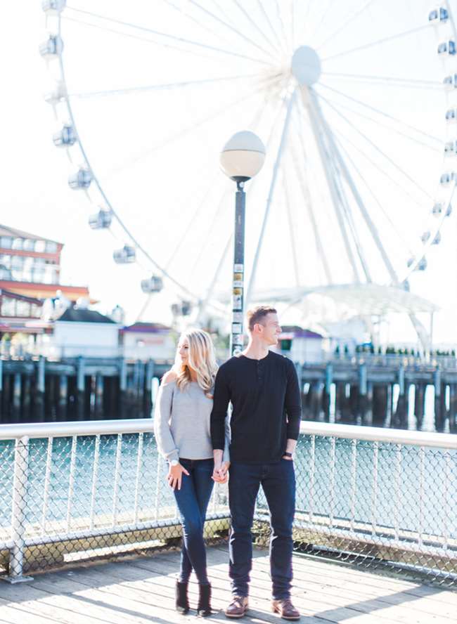 Anh ve Downtown Seattle Engagement