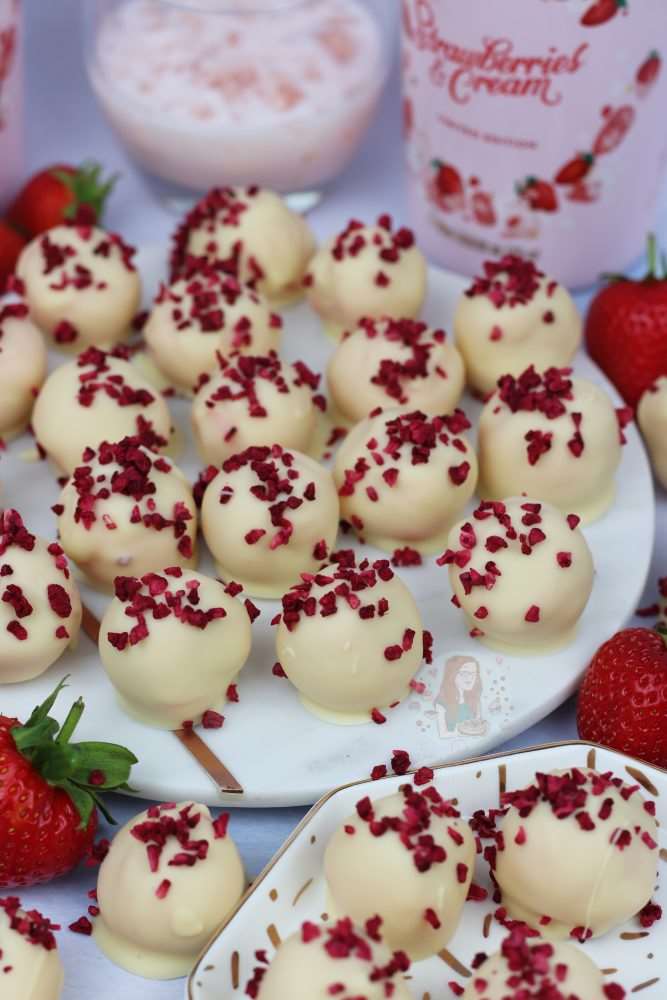 Baileys Strawberry Truffles