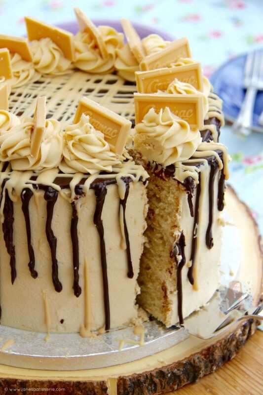 Caramac Drip Cake